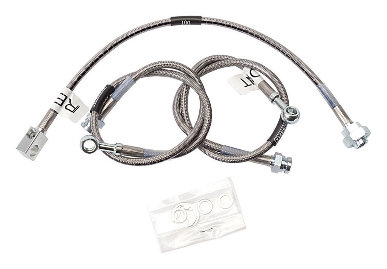 Russell Performance 672340 - S/S Brake Line Kit 88-00 GM 2WD Truck
