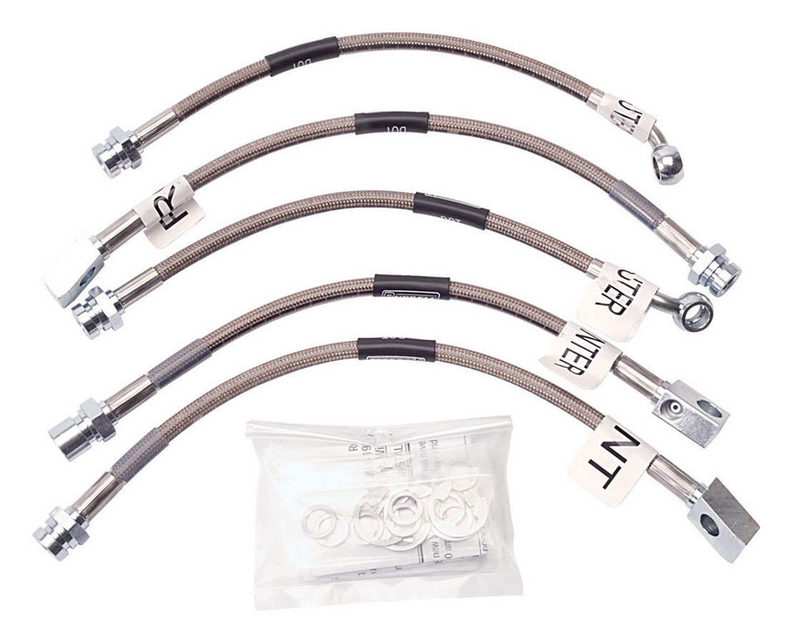 Russell Performance 692260 - Brake Hose Kit 93-97 GM F-Body w/o Traction Cntr