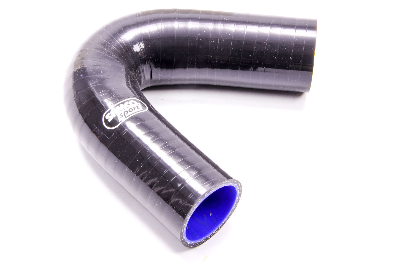 Samco Sport E13538BLACK Tubing Elbow, 135 Degree, 1-1/2 in ID, 4.0 mm Thick Wall, Silicone, Black, Each