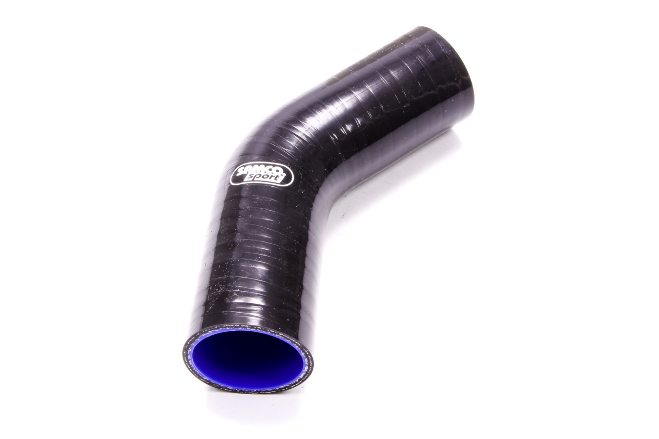 Samco Sport E4545BLACK Tubing Elbow, 45 Degree, 1-3/4 in ID, 4.0 mm Thick Wall, Silicone, Black, Each