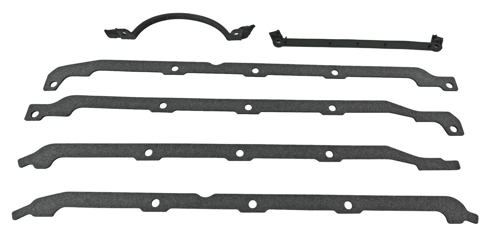 BBC Oil Pan Gasket Set w/Moroso Stroker Pans