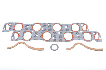SCE Gaskets 235101 Intake Manifold Gasket, 1.870 x 2.260 in Oval Port, Composite, Big Block Ford, Kit