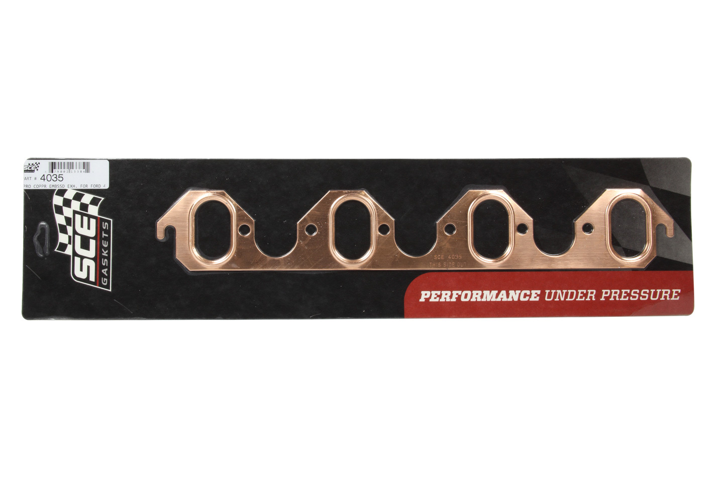 429-460 Ford Oval Copper Embossed Exhaust Gasket