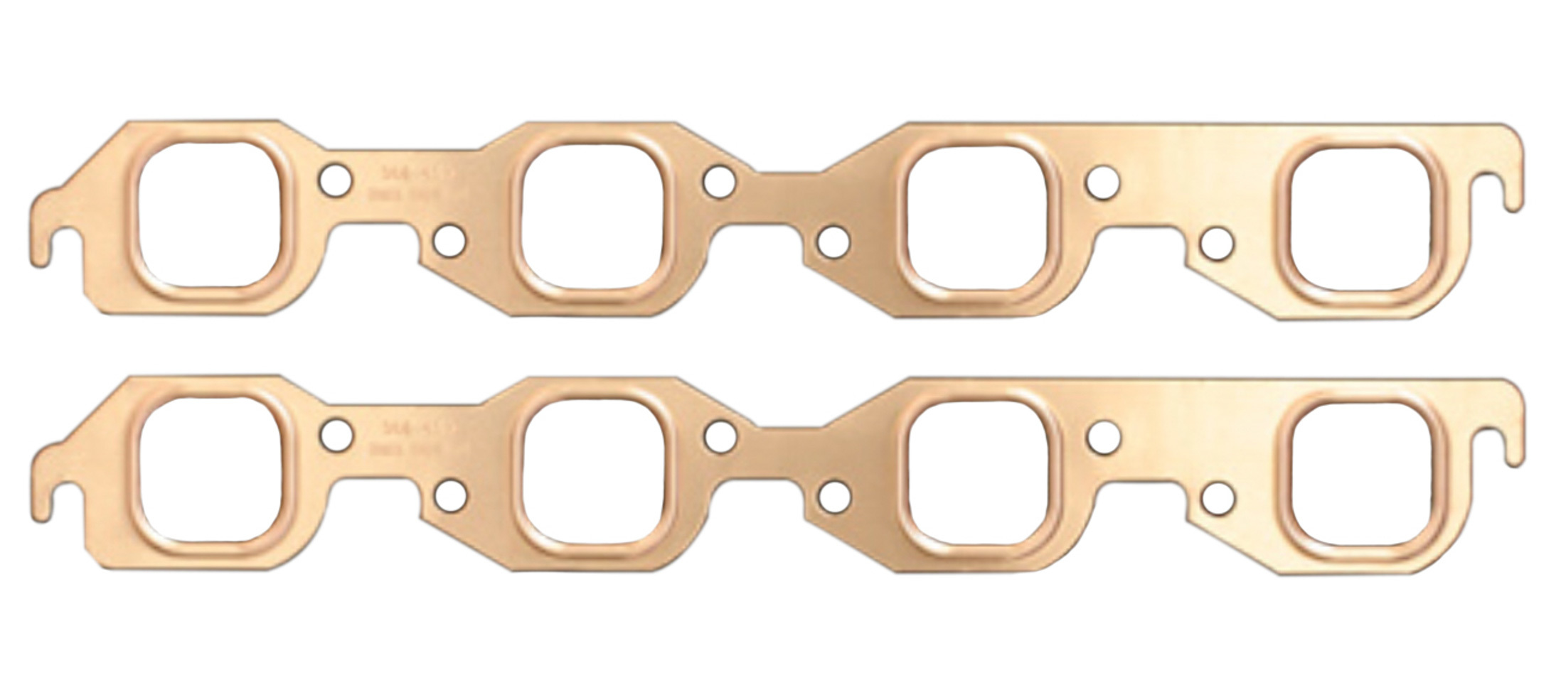 1.875 x 1.800 BBC Copper Embossed Exhaust Gasket
