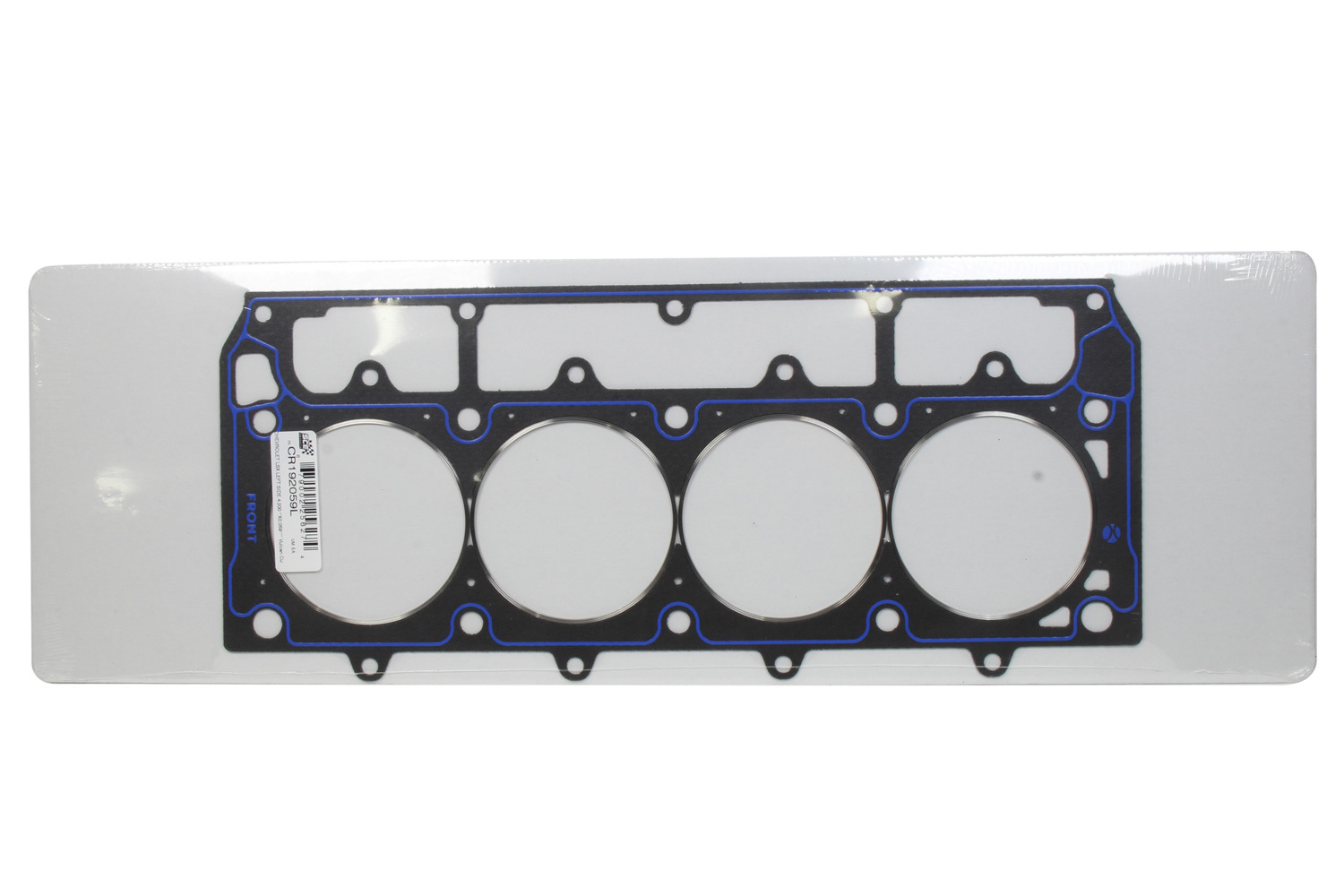 SCE Gaskets CR192059L - Cylinder Head Gasket, Vulcan Cut Ring, 4.200 in Bore, 0.059 in Compression Thickness, Driver Side, Steel Core Laminate, GM LS-Series, Each