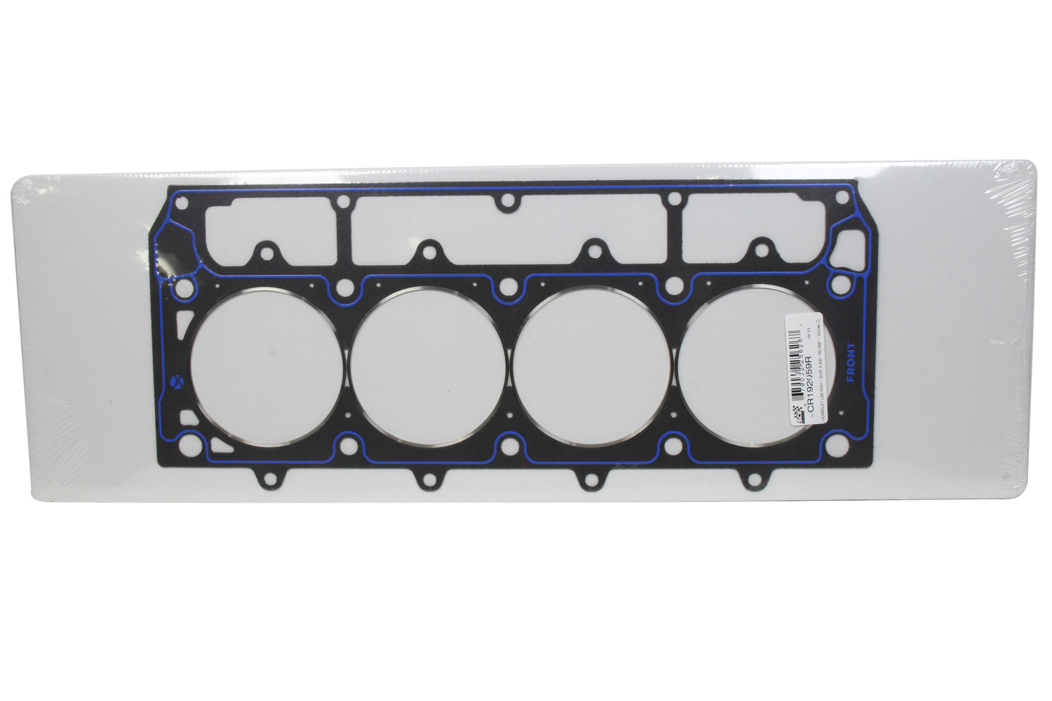 SCE Gaskets CR192059R - Cylinder Head Gasket, Vulcan Cut Ring, 4.200 in Bore, 0.059 in Compression Thickness, Passenger Side, Steel Core Laminate, GM LS-Series, Each