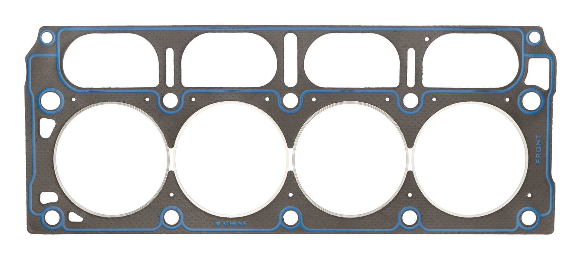 SCE Gaskets CR271055 - Cylinder Head Gasket, Vulcan Cut Ring, 4.100 in Bore, 0.055 in Compression Thickness, Steel Core Laminate, GM LT-Series, Each