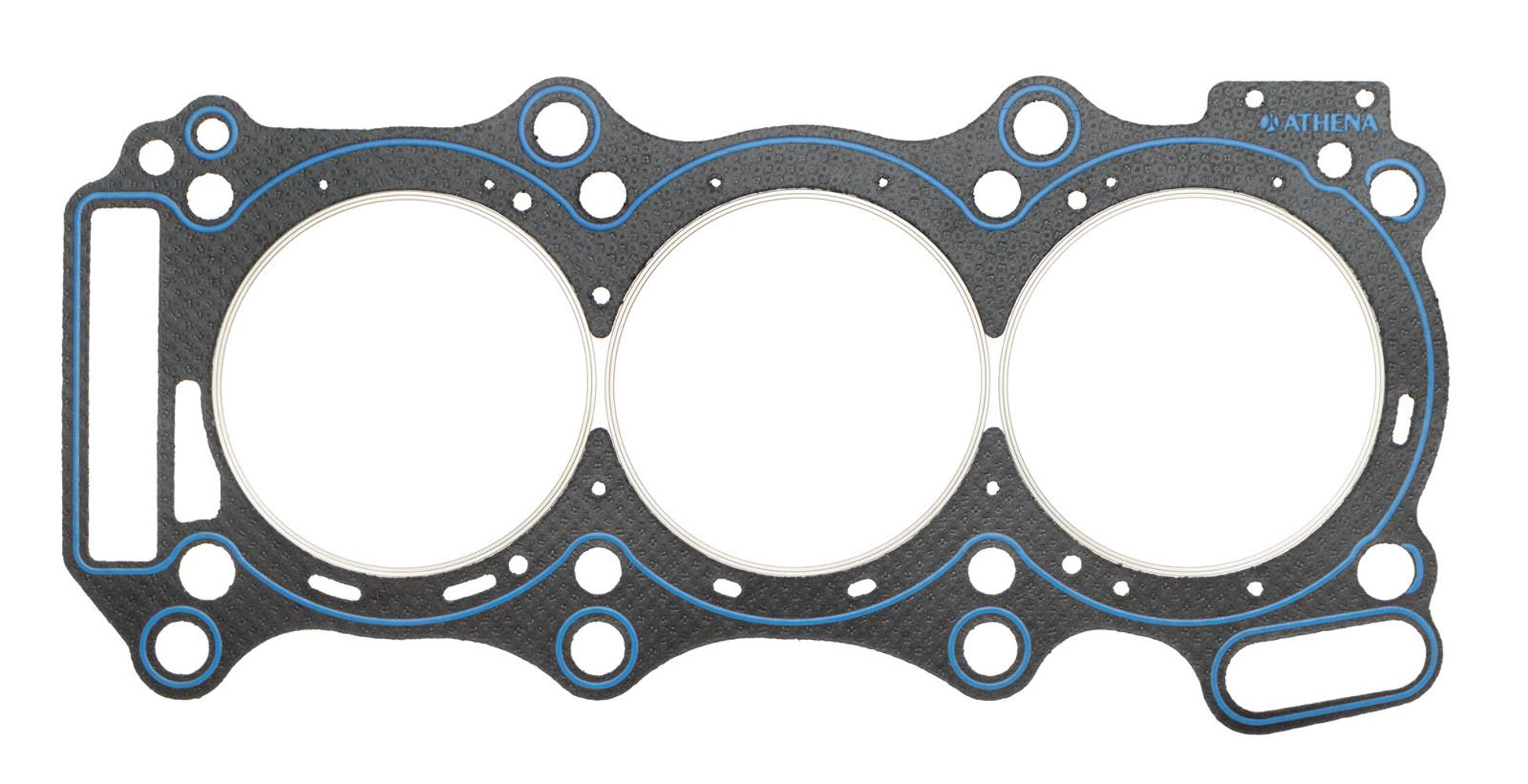 SCE Gaskets CR330068R - Cylinder Head Gasket, Vulcan Cut Ring, 100.50 mm Bore, 1.00 mm Compression Thickness, Steel Core Laminate, Passenger Side, Nissan V6, Each
