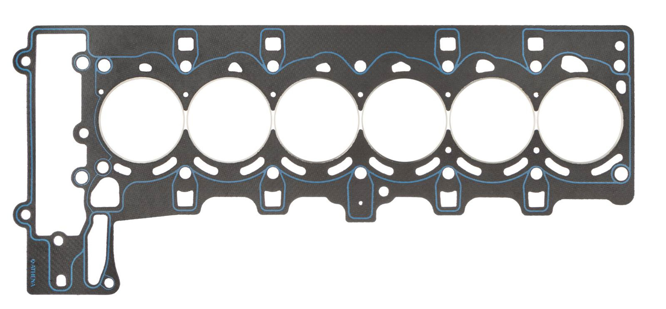 SCE Gaskets CR330074 - Cylinder Head Gasket, Vulcan Cut Ring, 86.00 mm Bore, 1.50 mm Compression Thickness, Steel Core Laminate, BMW 6-Cylinder, Each