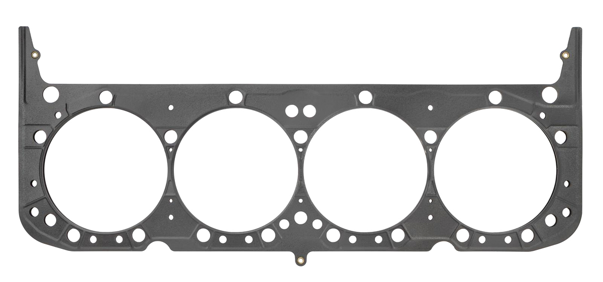 SCE Gaskets M110339 Cylinder Head Gasket, MLS Spartan, 4.035 in Bore, 0.039 in Compression Thickness, Multi-Layer Steel, Small Block Chevy, Each