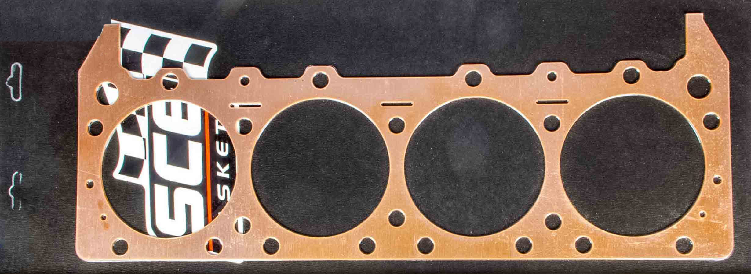 SCE GASKETS — SCE GASKETS BBM Copper Head Gasket 4.380 x .043