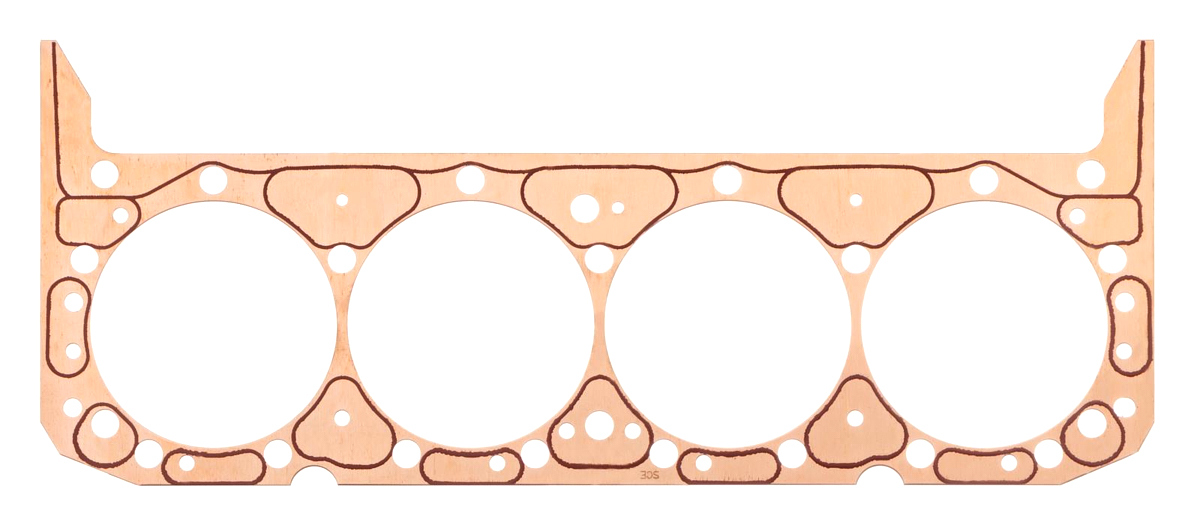 SCE GASKETS — SCE GASKETS SBC ISC Titan Copper Head Gasket 4.200 x .072