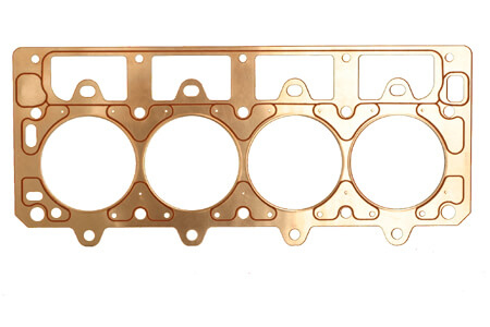 SCE Gaskets T191662R Cylinder Head Gasket, Titan, 4.160 in Bore, 0.062 in Compression Thickness, Passenger Side, Copper, GM LS-Series, Each