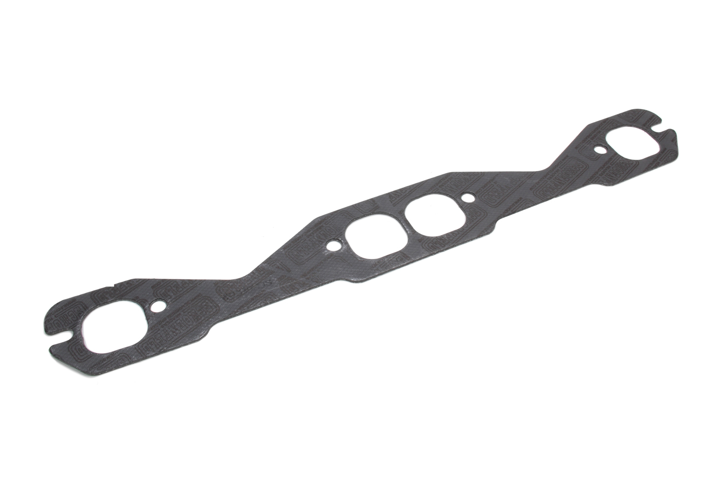 Schoenfeld Headers 01562 - Exhaust Manifold / Header Gasket, 1.500 x 1.450 in Rounded Square Port, Steel Core Graphite, 602 Crate Head, Small Block Chevy, Each