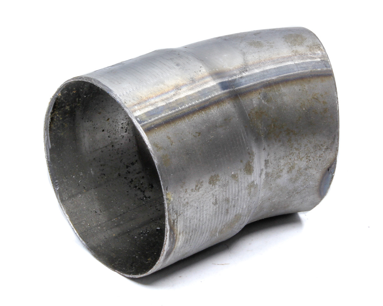 Schoenfeld Headers 3023 Exhaust Tip, Clamp-On, 3 in Inlet, 3 in Round Outlet, 4-1/4 in Long, Single Wall, Cut Edge, Angled Cut, Turnout Style, Steel, Natural, Each