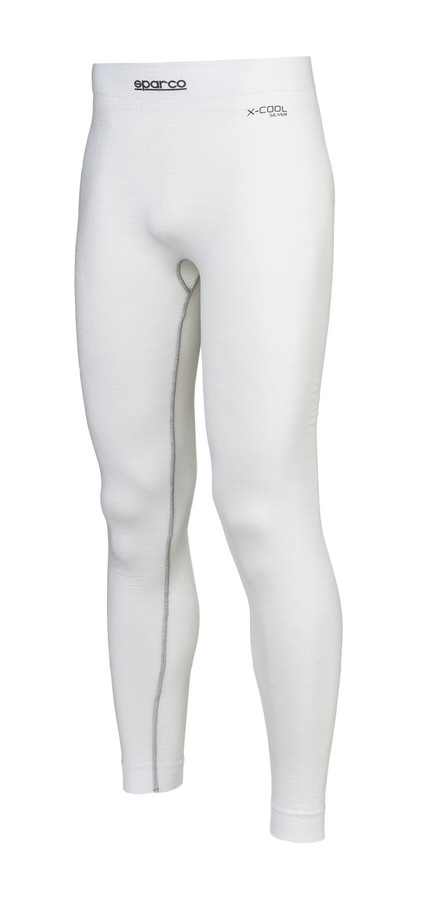 Sparco 001765PBOML - Underwear Bottom, SFI 3.3, Nomex, White, Medium / Large, Each