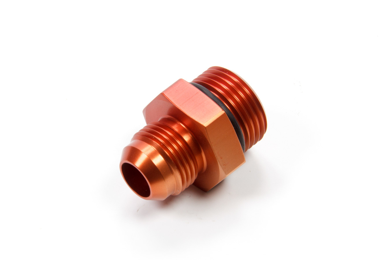 Stock Car Products 1210-10 Fitting, Adapter, Straight, 12 AN Male to 10 An Male, Aluminum, Red Anodized, Each