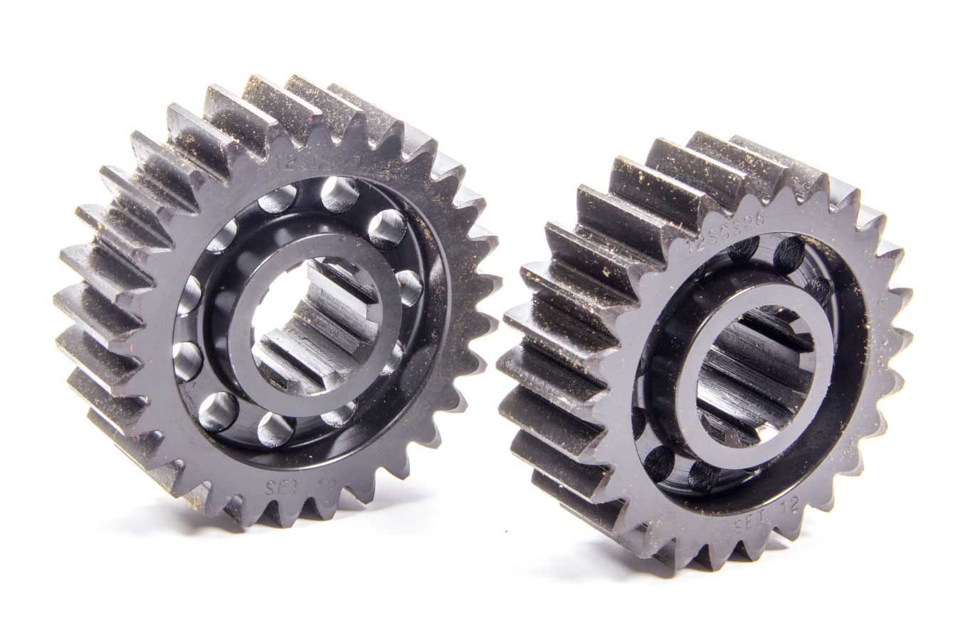 SCS Gears 12 Quick Change Gear Set, Professional, Set 12, 10 Spline, 4.11 Ratio 4.58 / 3.68, 4.86 Ratio 5.42 / 4.36, Steel, Each