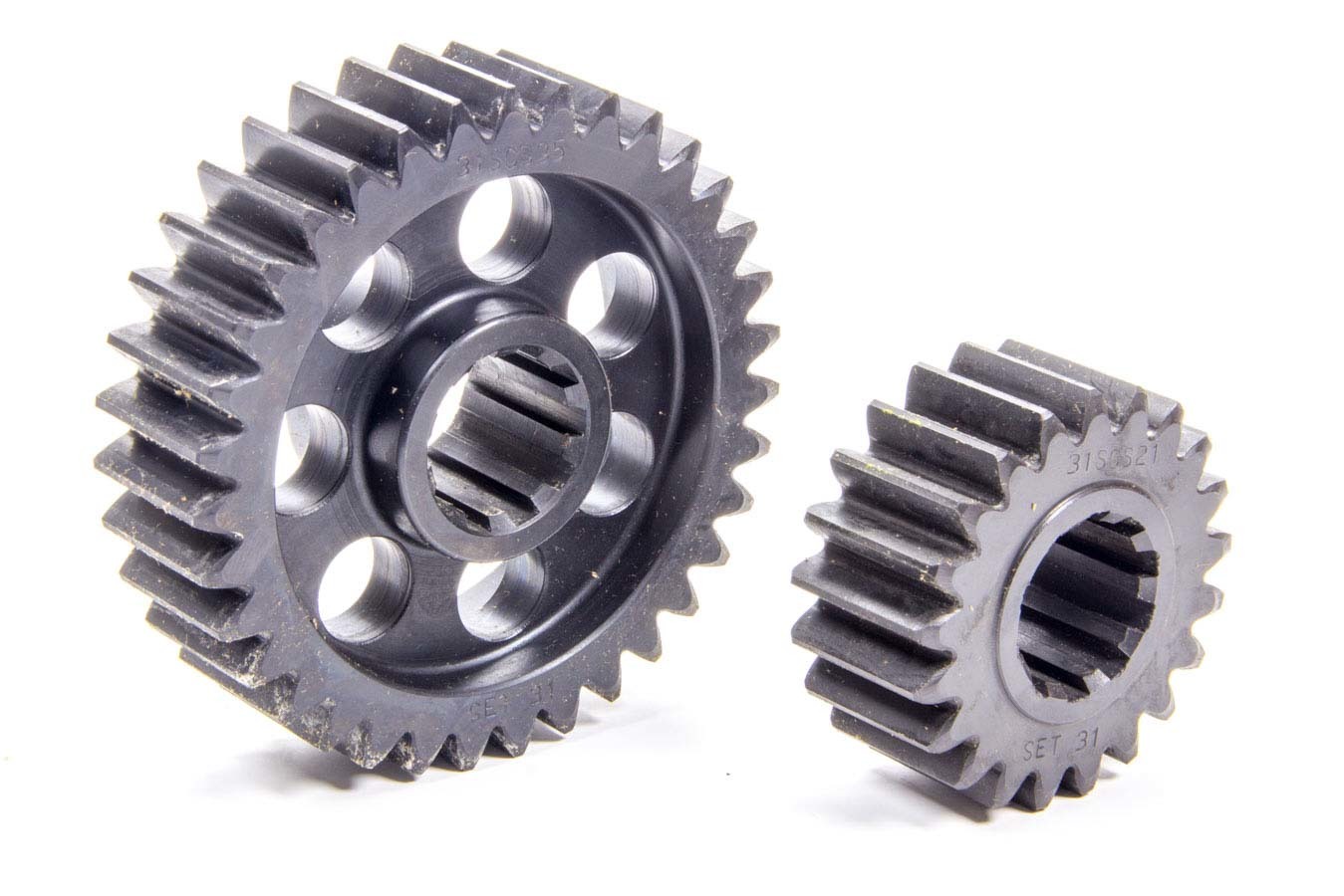 SCS Gears 31 Quick Change Gear Set, Professional, Set 31, 10 Spline, 4.11 Ratio 6.85 / 2.47, 4.86 Ratio 8.10 / 2.92, Steel, Each