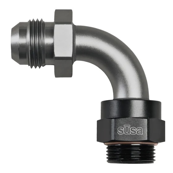SETRAB OIL COOLERS — SETRAB OIL COOLERS 6an x 22mm 90-Degree Fitting