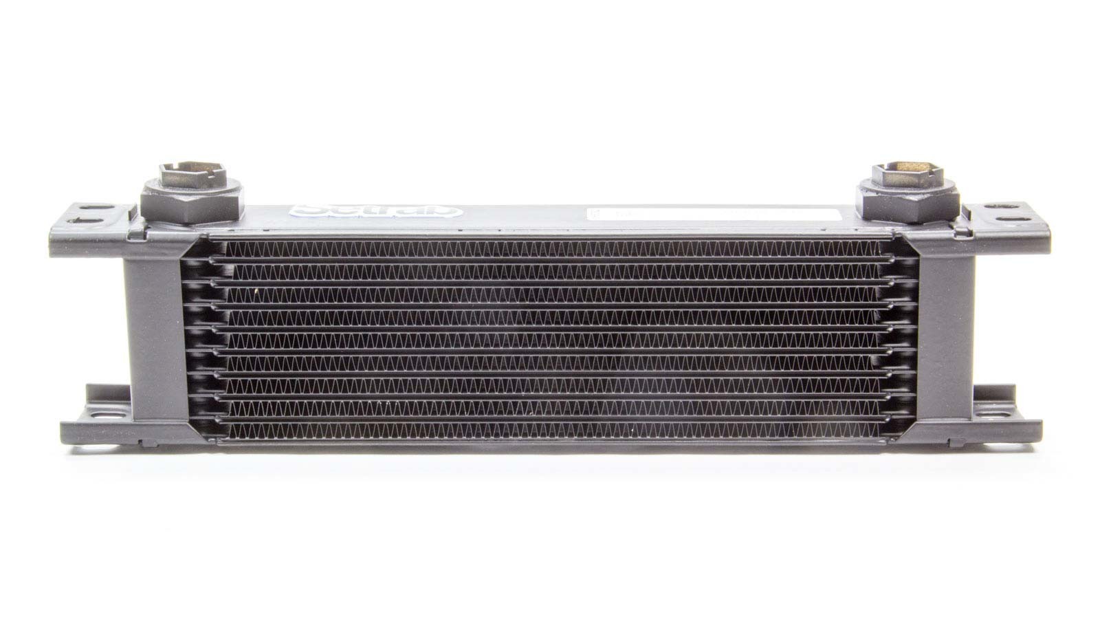 Fluid Cooler - ProLine STD 6 Series - 12.99 x 3.34 x 1.97 in - Plate Type - 22 mm x 1.50 Female Inlet / Outlet - Aluminum - Black Paint - Universal - Each