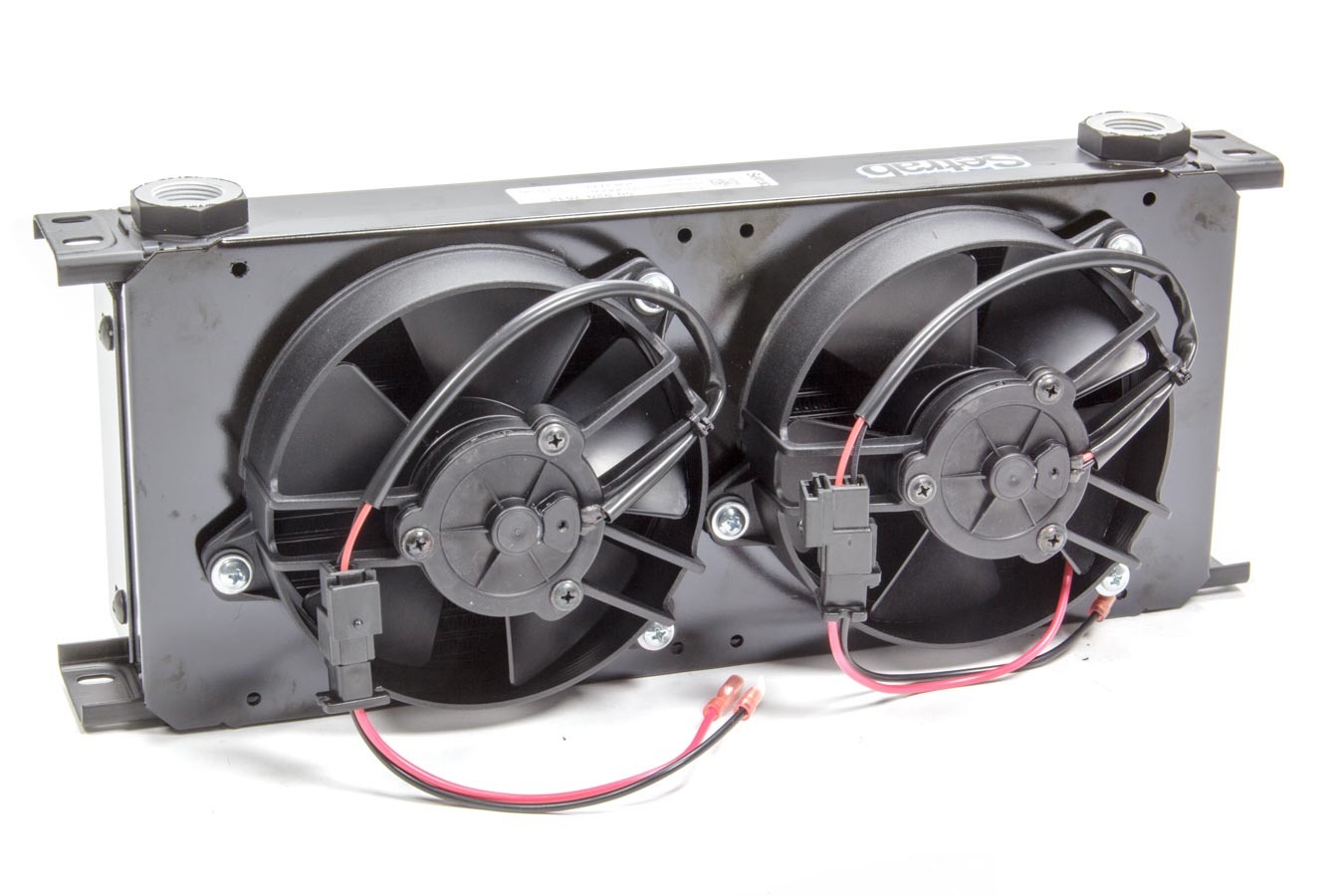 SETRAB OIL COOLERS — SETRAB OIL COOLERS Series-9 Oil Cooler -20 Row w/ Dual 12 Volt Fans