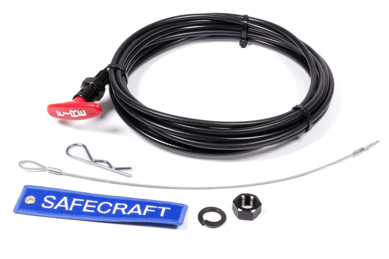 Safecraft 56-1421 - Fire Suppression Pull Cable, 15 ft Long, Handle Included, Kit