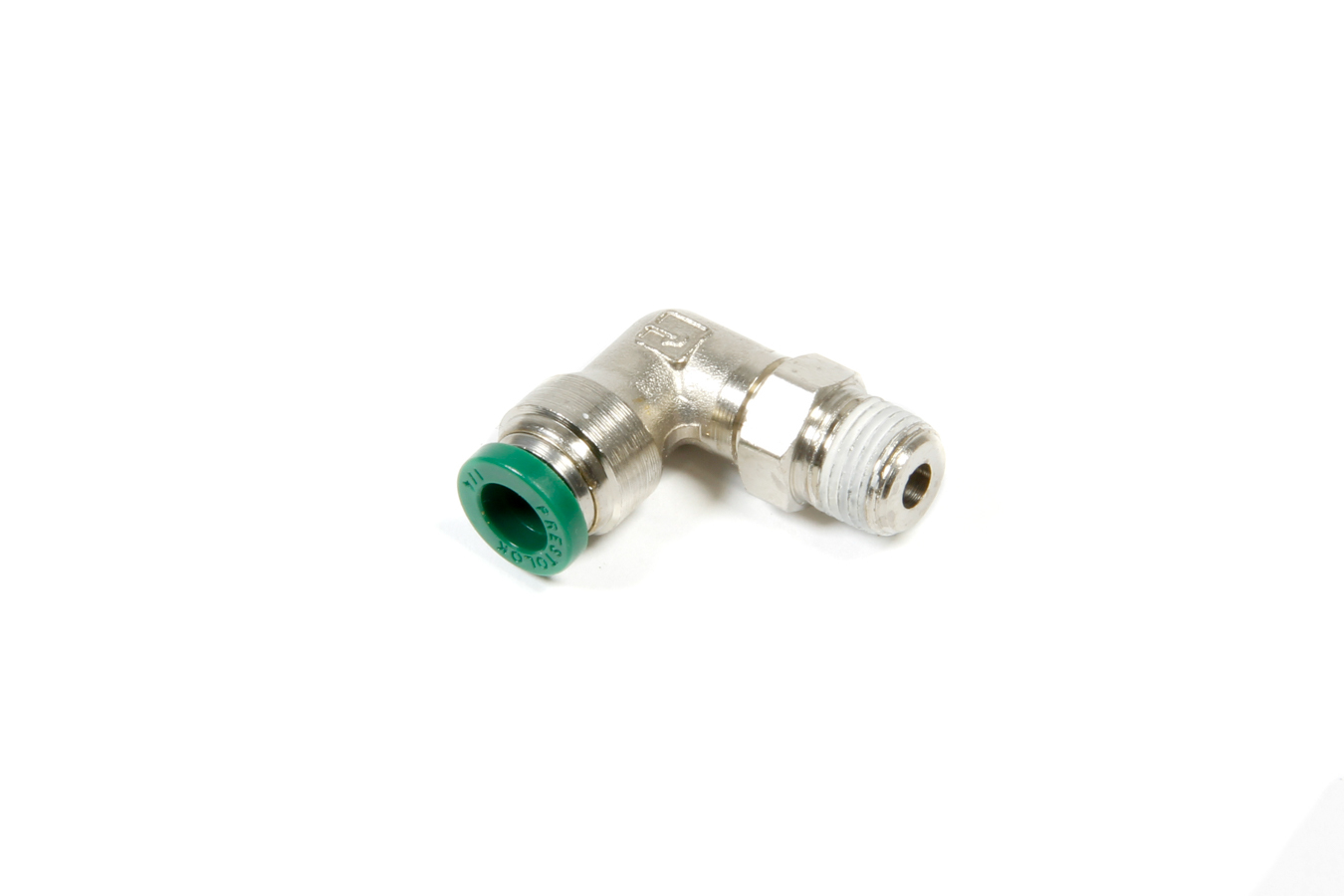 Shiftnoid PC300 Fitting, Adapter, 90 Degree, 1/8 in NPT Male to 1/4 in Hose Quick Disconnect, Steel, Zinc Oxide, Each