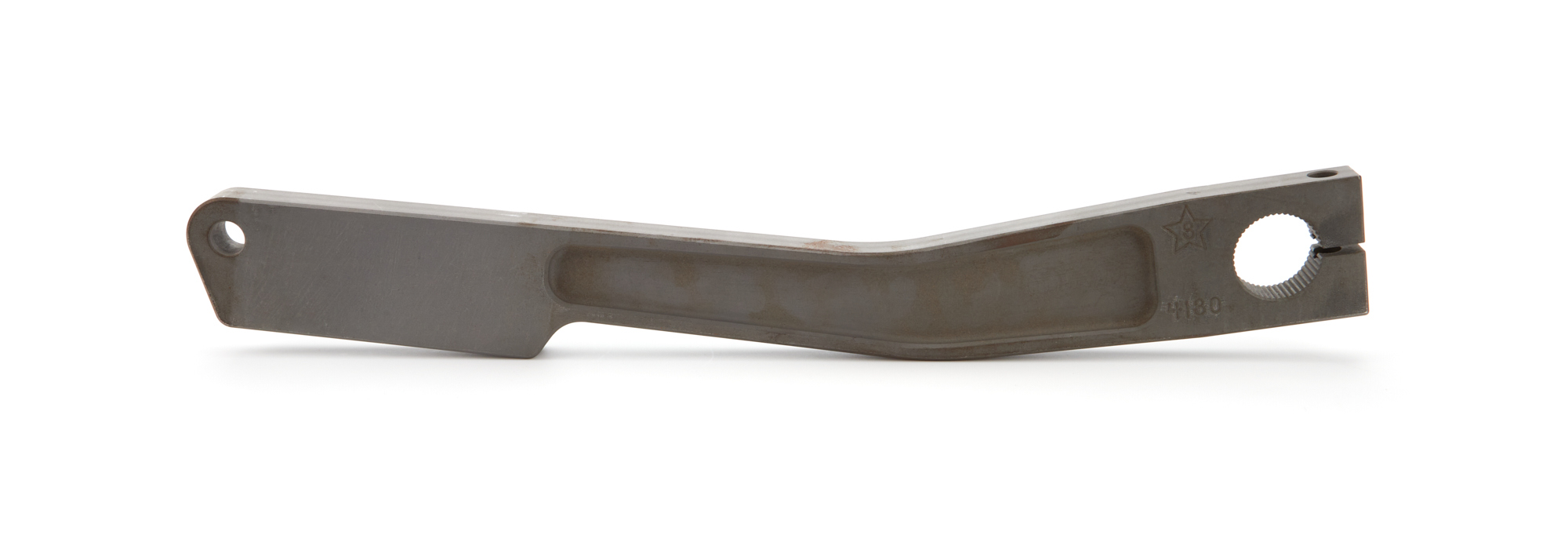 Sway Bar Arm - 15 Degree - 1-1/4 in 49 Spline - 3/4 in Thick - Chromoly - Natural - Each
