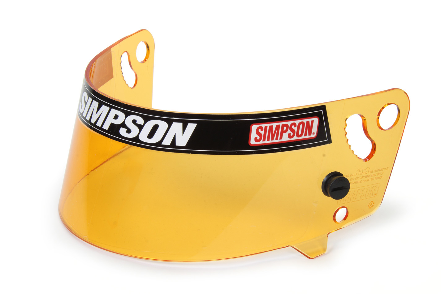 Simpson Safety 1012-17 Helmet Shield, Amber, Shark / Vudu Model Helmets, Each
