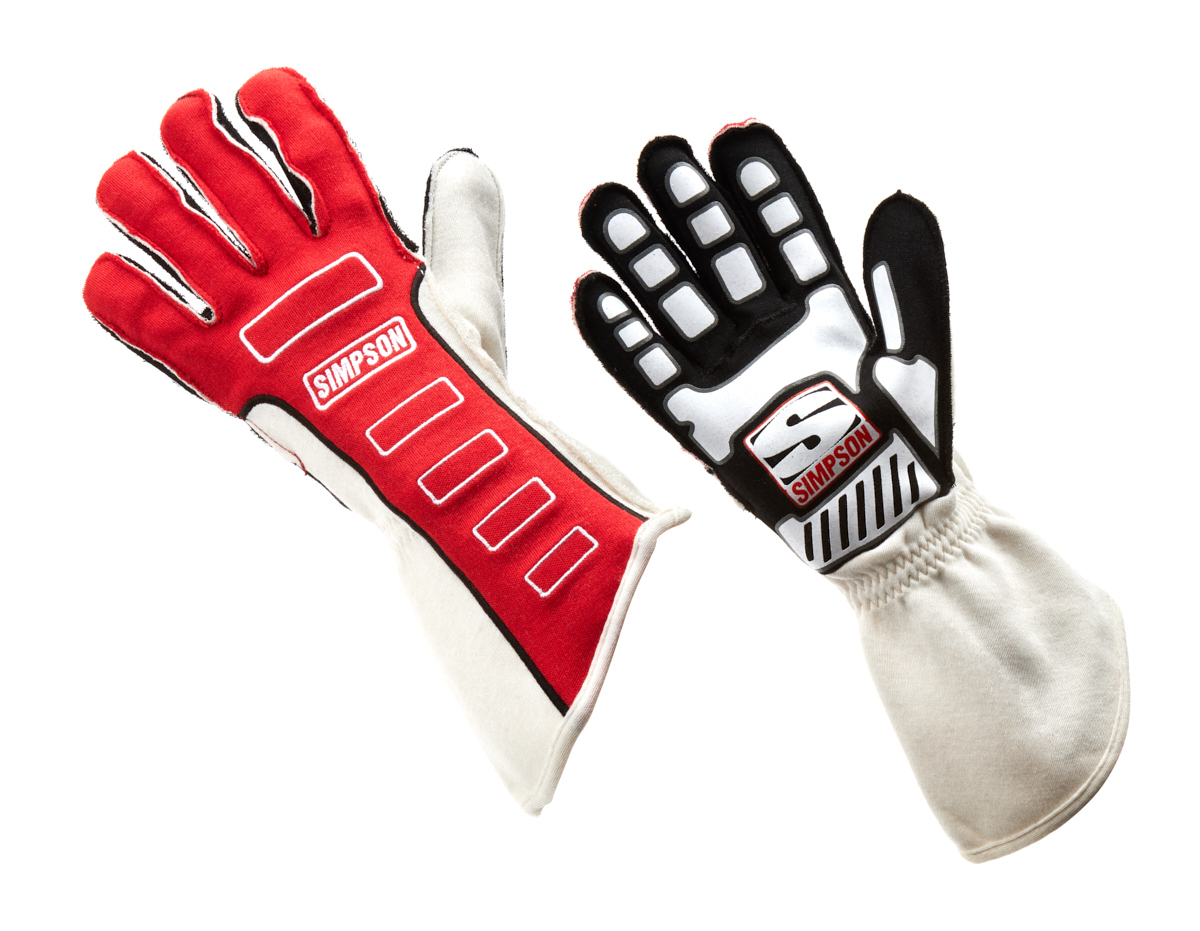 Competitor Glove Large Red Outer Seam
