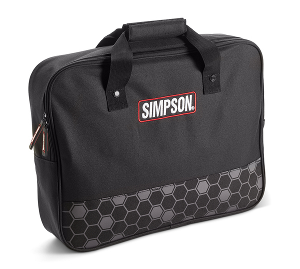 Fire Suit Bag - Simpson Logo - Zipper Closure - Black - Each