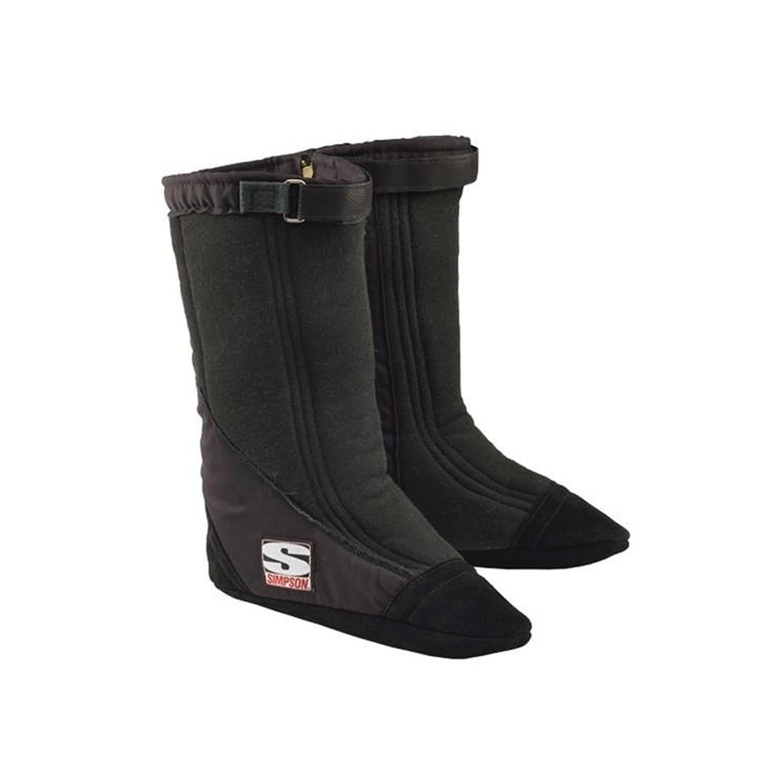 SIMPSON SAFETY — SIMPSON SAFETY Boots Holeshot-22 Medium / Large Black SFI-20