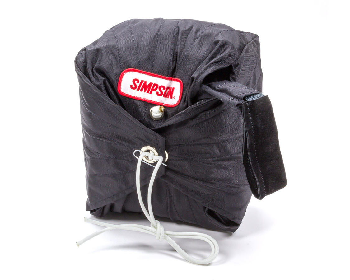 Simpson Safety 42030BK Drag Parachute, Air Boss, 8 ft, Up to 200 MPH, Nylon Parachute, Black, Each