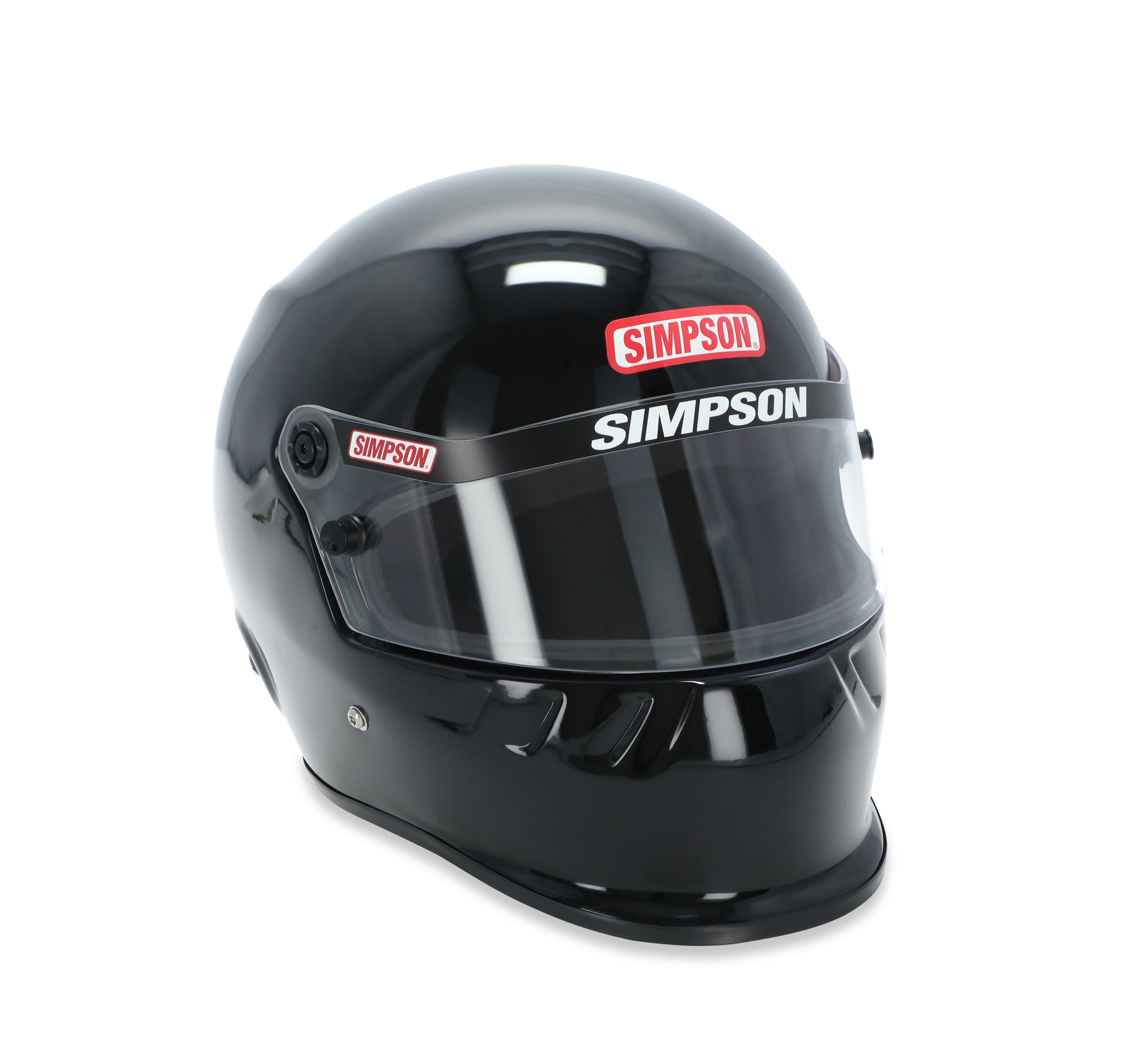 Simpson SA2020 SD1 Series Helmets 7950012 Helmet, 2020, Full Face, Black, Gloss Finish, Snell SA2020, Small, Each thumbnail 5