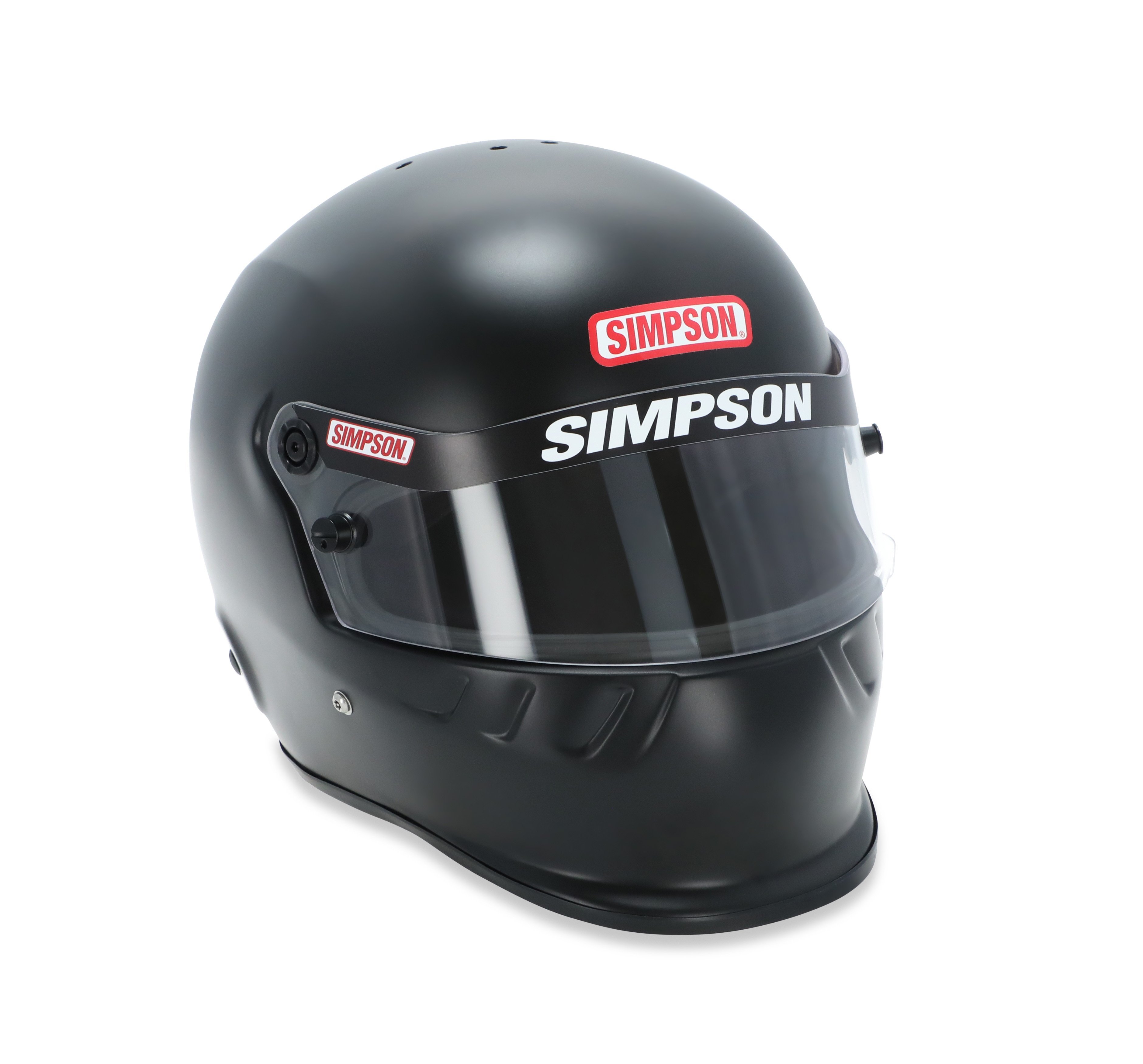 Simpson SA2020 SD1 Series Helmets 7950028 Helmet, 2020, Full Face, Black, Matte Finish, Snell SA2020, Medium, Each thumbnail 6