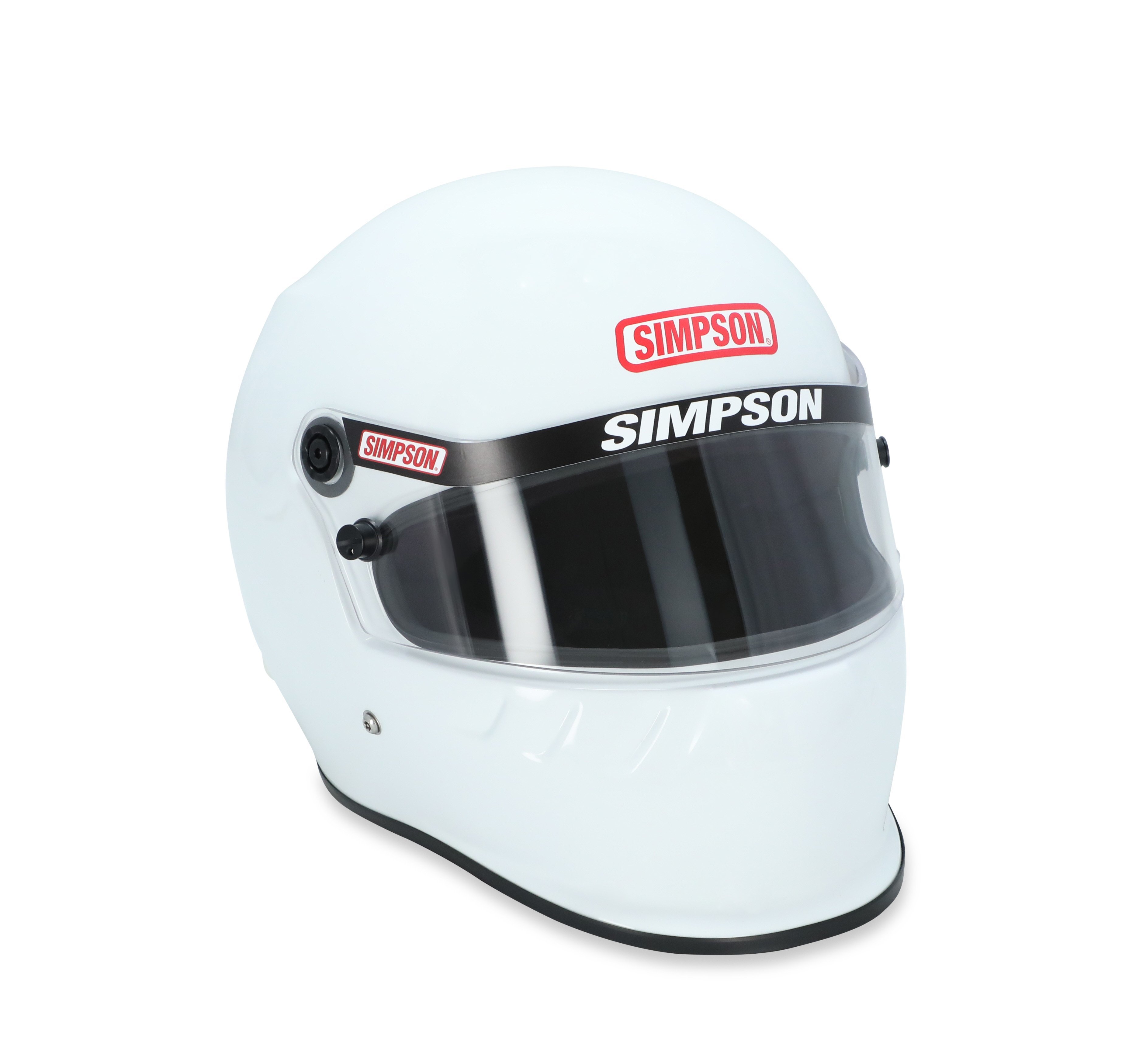Simpson SA2020 SD1 Series Helmets 7950051 Helmet, 2020, Full Face, White, Gloss Finish, Snell SA2020, 2X-Large, Each thumbnail 7