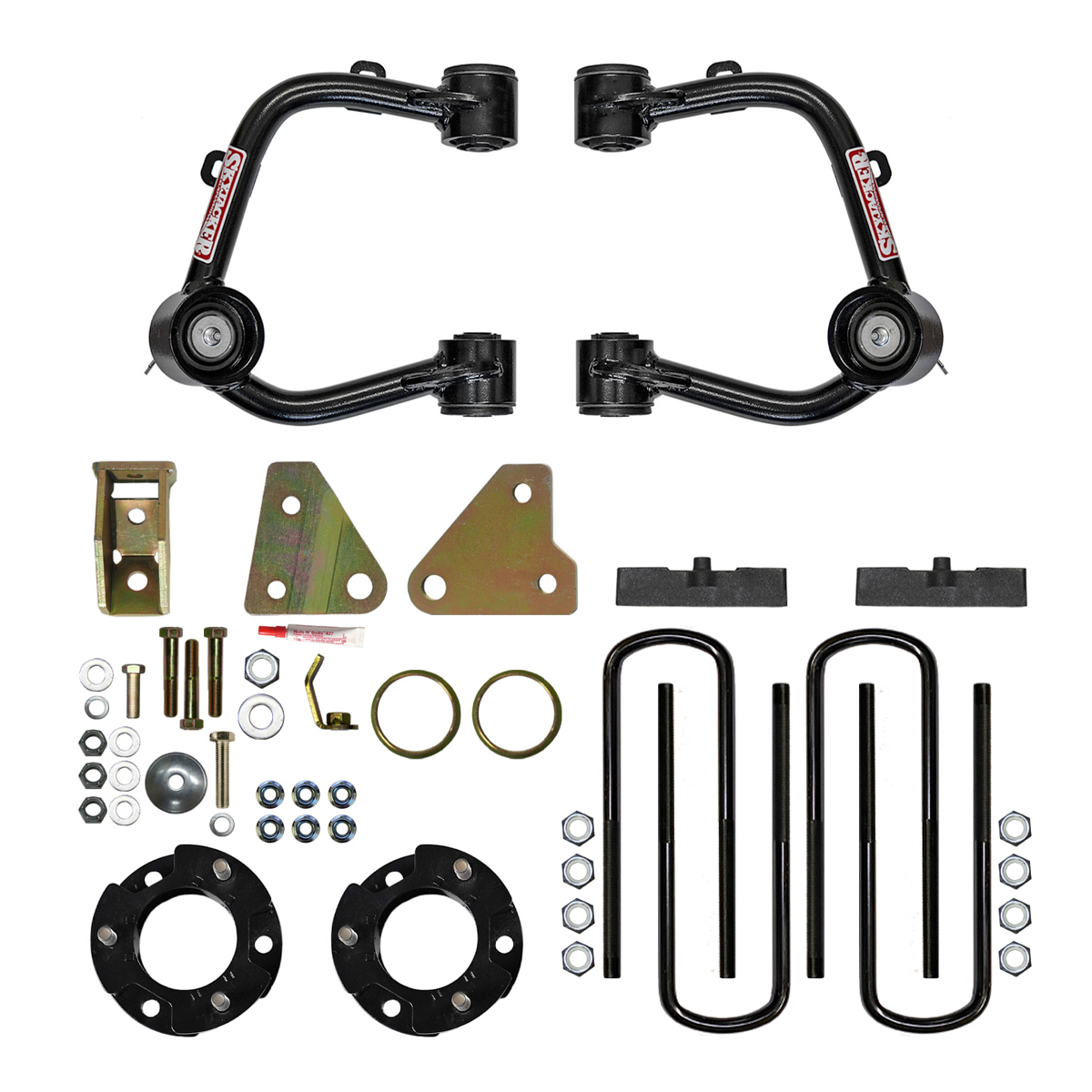 Skyjacker Suspension Lift Kits for 2019-2020 RANGER - FR19350PA Lift, Upper Control Arm, Rear Spring Spacers, 3.5 in. Front/ 3.5 in. Rear Lift, Ford, Kit thumbnail 2