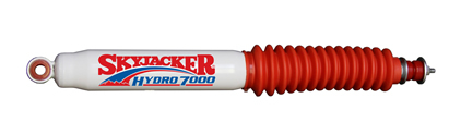 Skyjacker H7061 Shock, Hydro 7000, Twintube, 17.42 in Compressed / 30.46 in Extended, 2.01 in OD, Steel, White Powder Coat, Each