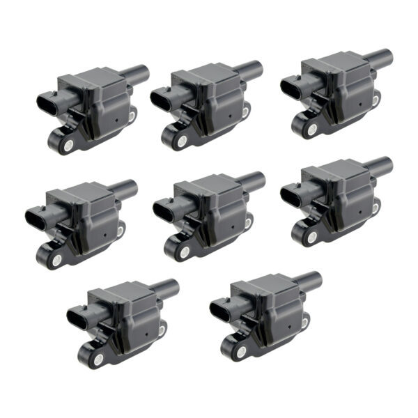 Specialty Products 3010BK Ignition Coil Pack, Female Socket, Black, GM LS-Series, Set of 8