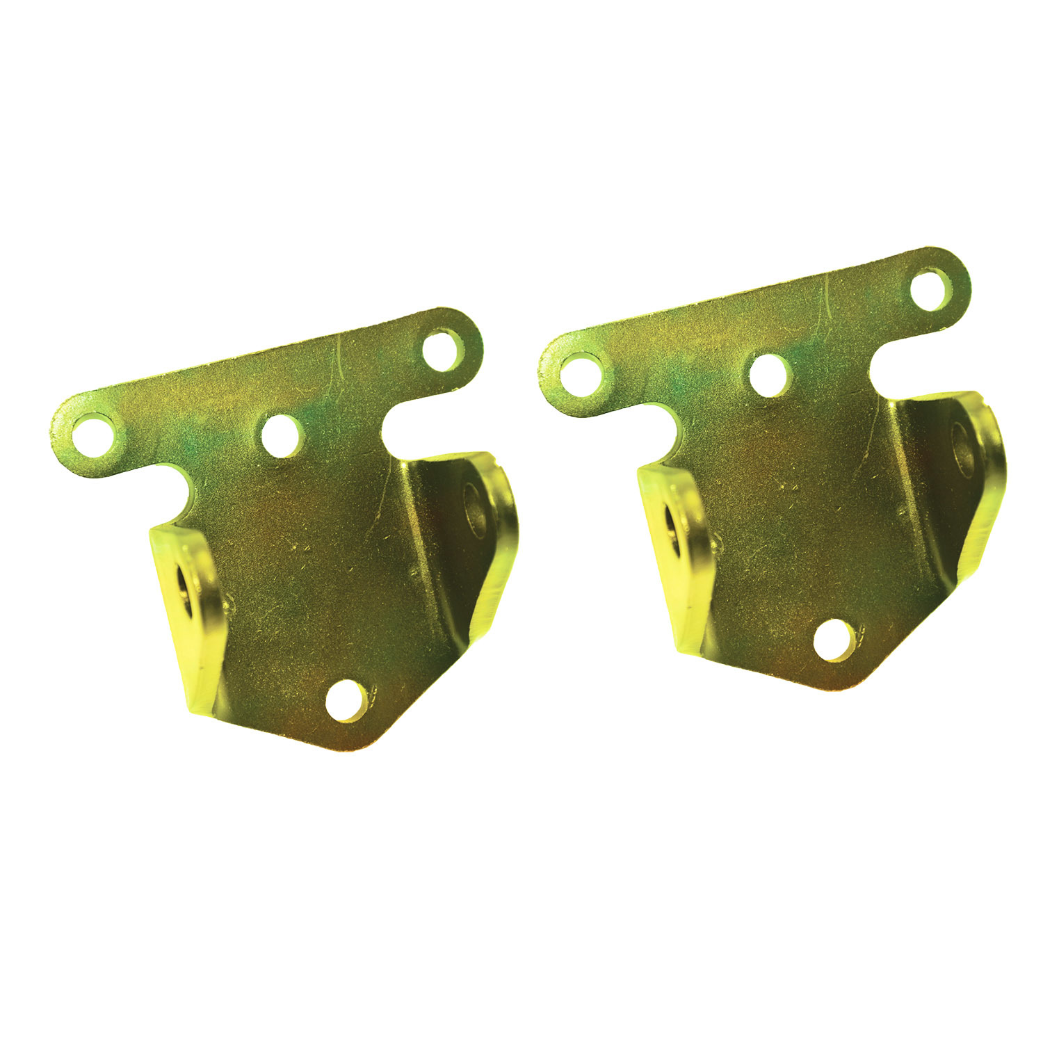 Specialty Products 3304 Motor Mount, Solid Mount, Bolt-On, Steel, Cadmium Plated, Small Block Chevy, Pair