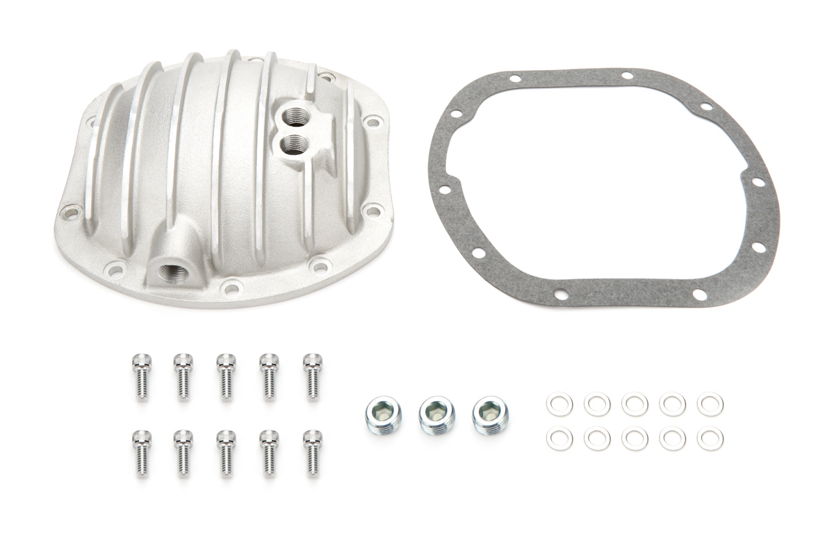 Specialty Products 4907XKIT Differential Cover, Gasket / Hardware Included, Aluminum, Natural, Dana 25 / 27 / 30, Kit