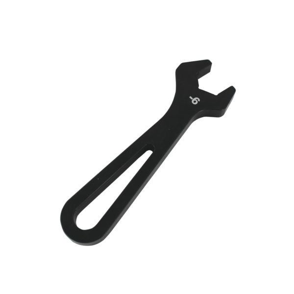 Specialty Products 5806 AN Wrench, Single End, 6 AN, Billet Aluminum, Black Anodized, Each