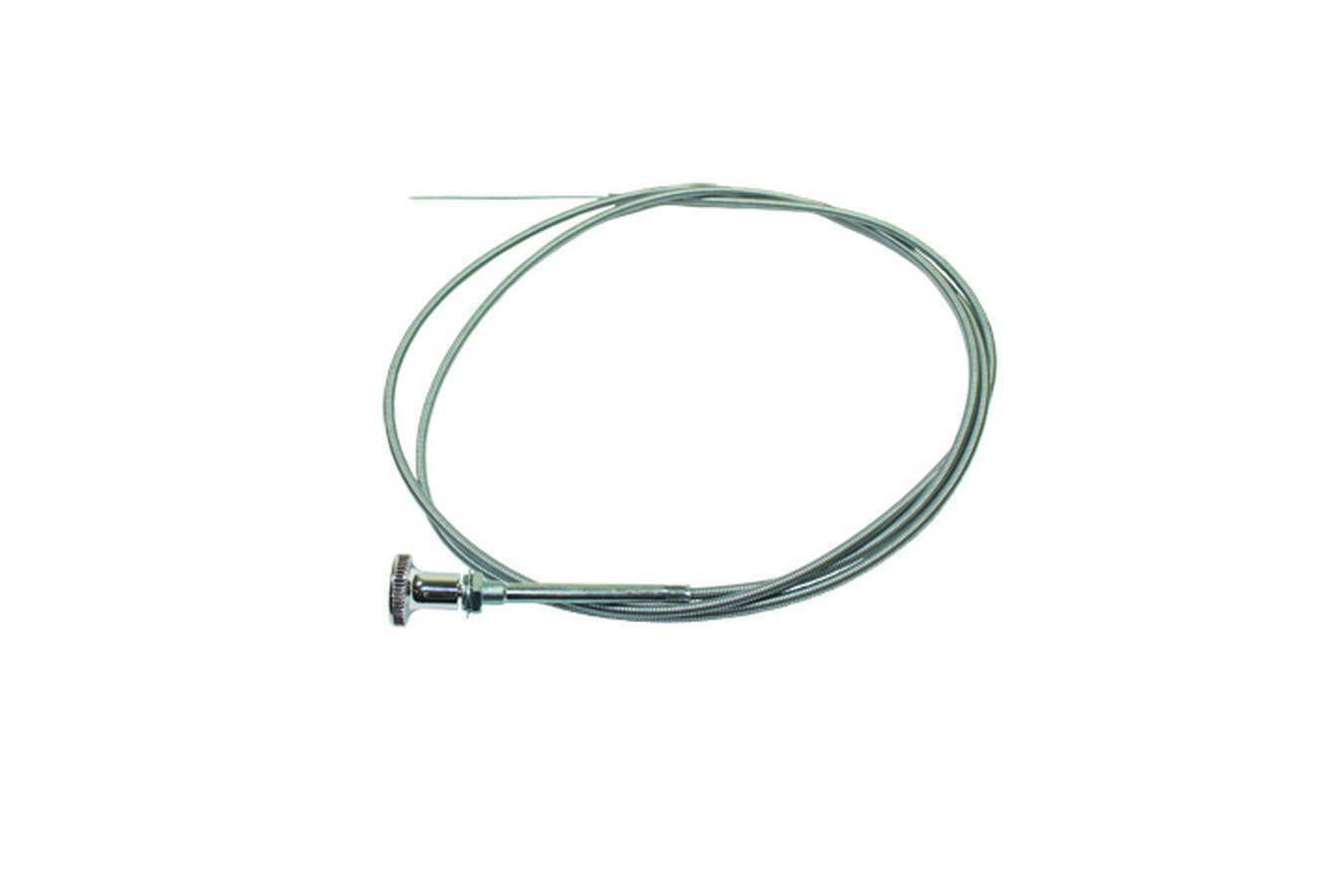 Throttle Choke Cable 6ft Braided Stainless Steel