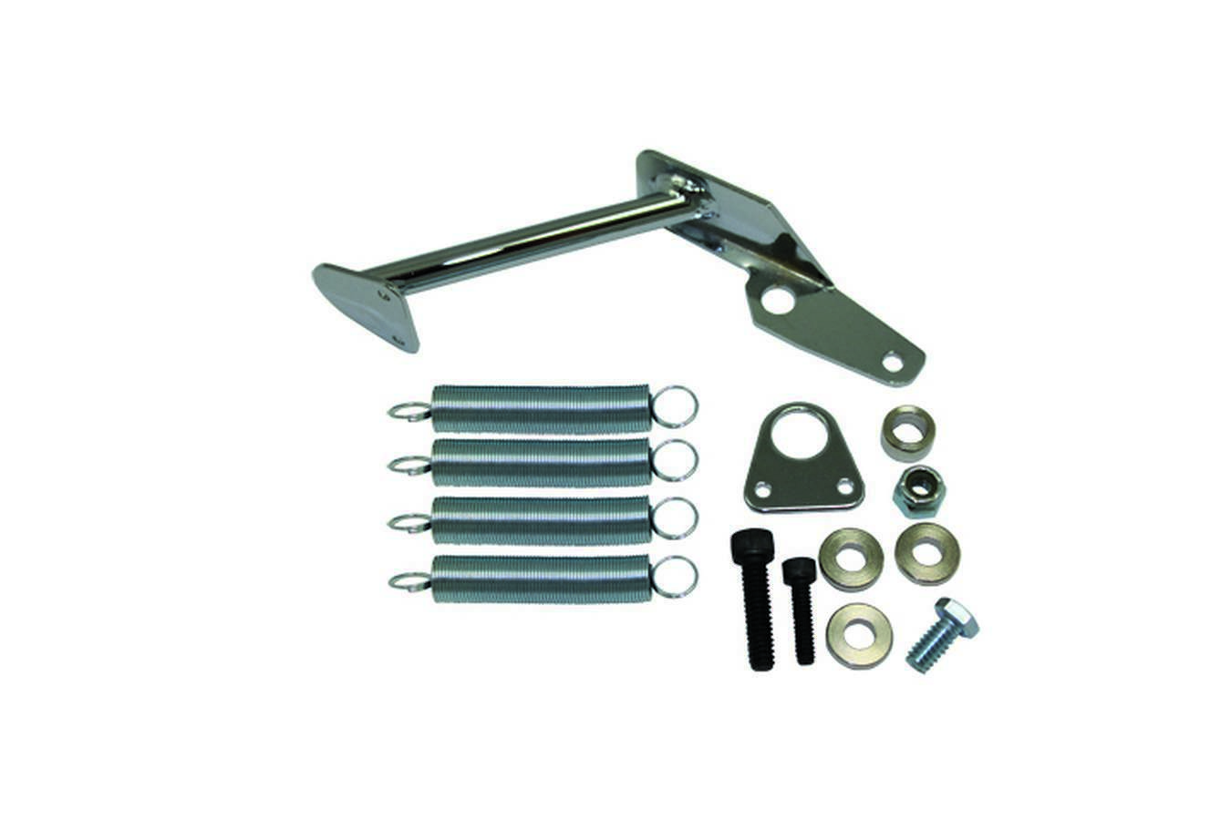 Specialty Products 6056 Throttle Return Spring Kit, Carb Mount, Steel, Chrome, Holley, Kit