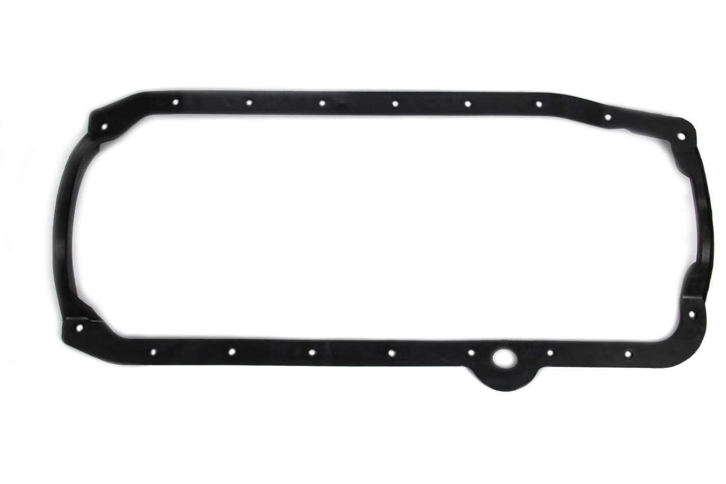 FelPro OS30725R Oil Pan Gasket, 1 Piece, Silicone Rubber/Plastic, Ford