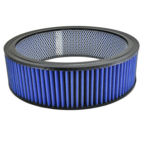 Specialty Products 7144BL Air Filter Element, 14 in Diameter, 4 in Tall, Reusable Cotton, Blue, Each