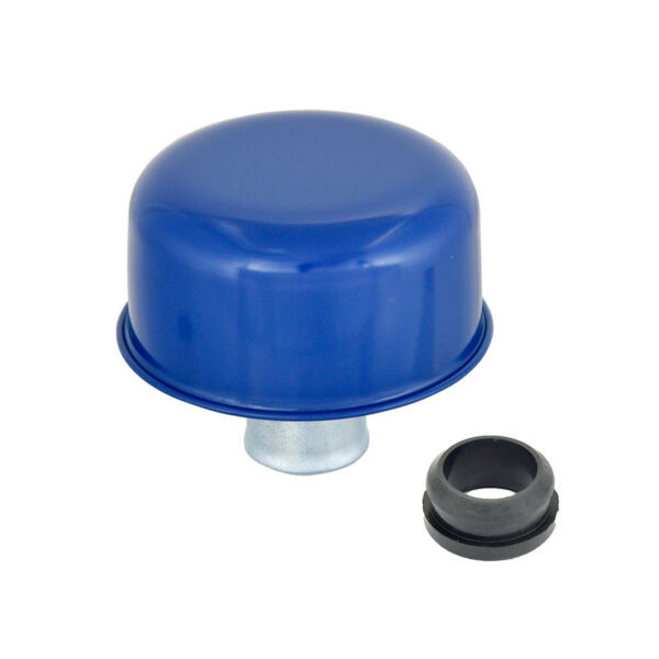 Specialty Products 7199BL Breather, Push-In, Round, 1-1/4 in Hole, Steel, Blue Paint, Each