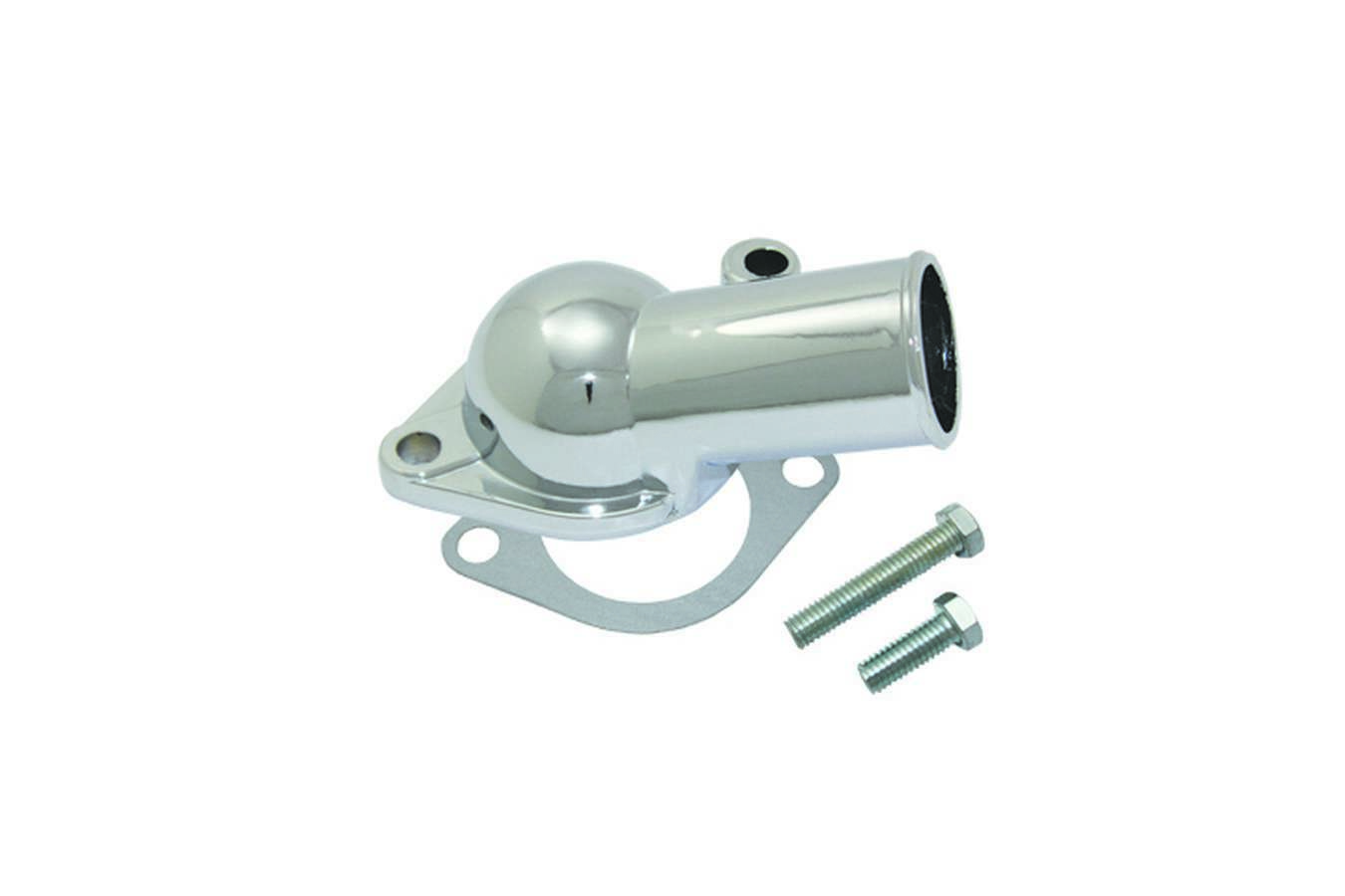Water Neck Chrome Chevy Angle O-Ring Style