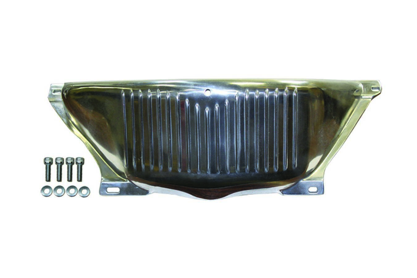 Flywheel Dust Cover GM Turbo 350 Polished Alum